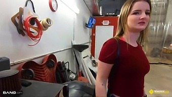 Pov Video Of A Hot Blonde Teen Getting Fucked By A Mechanic