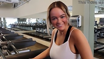 Big Natural Tits Babe Alexis Kay Gets Picked Up At The Gym And Creampied