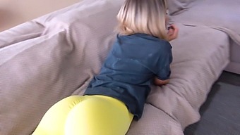 Milf Mom Teases Step Son With Big Ass And He Fucks Her. High Definition Video