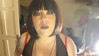 Tina Smua'S Smoking Fetish On Display