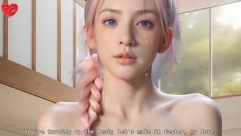 Uncensored Hyper-Realistic Hentai Joi With Asian Babe And Pov