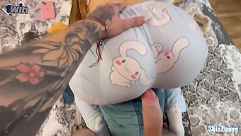 A Tattooed Woman Seduces A Gamer Away From His Game For Intense Pov Sex