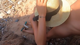 Vagina And Penis Action At The Beach With A Friend'S Wife