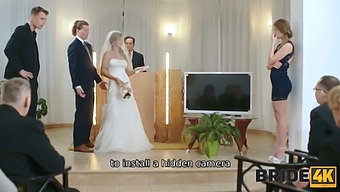 Beautiful Bride'S Intimate Video With Her Lover Causes Wedding Guests To Be Stunned