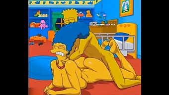 Marge'S Passionate Anal Encounter In Hentai-Themed Video