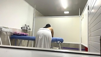 Latina Nurse Seduces Stepson In Office