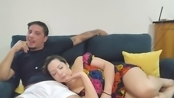 Mother-In-Law'S Sheer Dress On My Huge Cock In-Net Exclusive