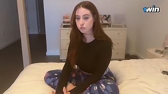 Hot Redhead Stepsis Gets A Creampie Before Class And It Was The Best Sex Ever.